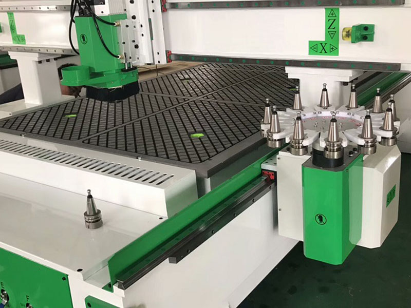 Disc Auto Tool Changing Atc CNC Router Machine with Syntec System