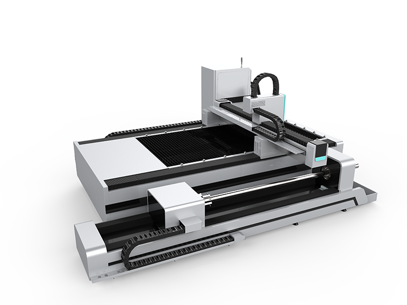 Fiber laser cutting machine with rotary for stainless steel ,carbon steel