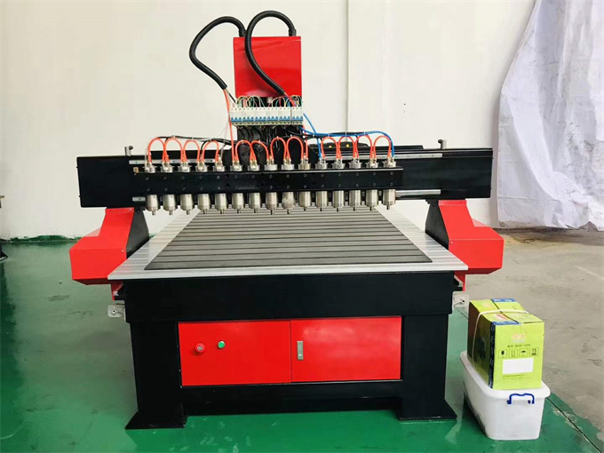 12 Spindles CNC Router 3d Wood Carving Machine for Sculpture and Relief