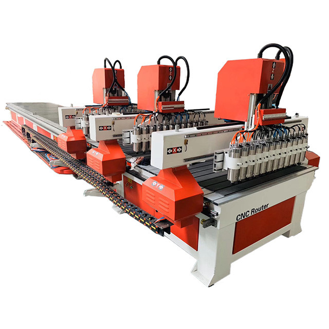 Multi Gantry Big Woodwork 3d Wood Sofa Chair Table Leg Carving Cnc Wood Router Machine