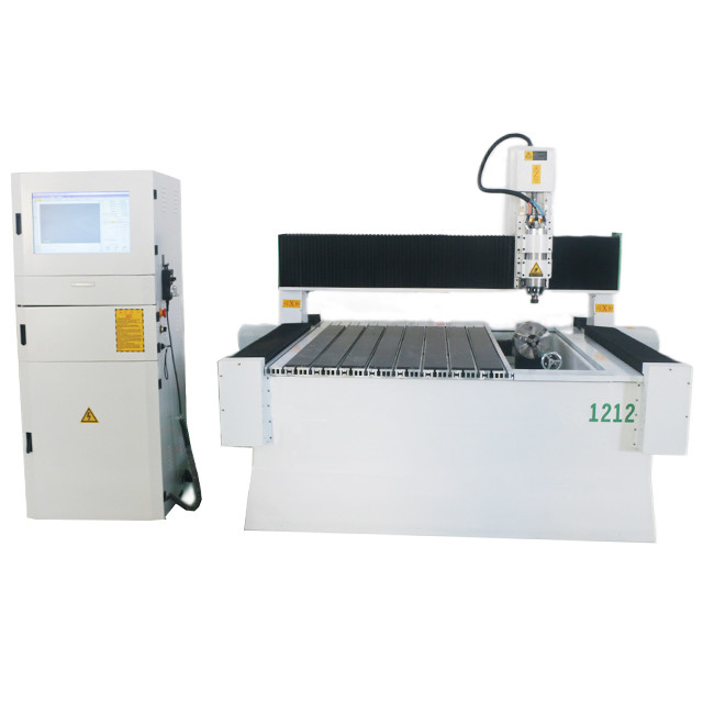 1212 4 axis rotary cnc router wood metal 3d engraving machine