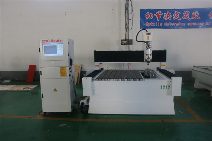 1212 4 axis rotary cnc router wood metal 3d engraving machine