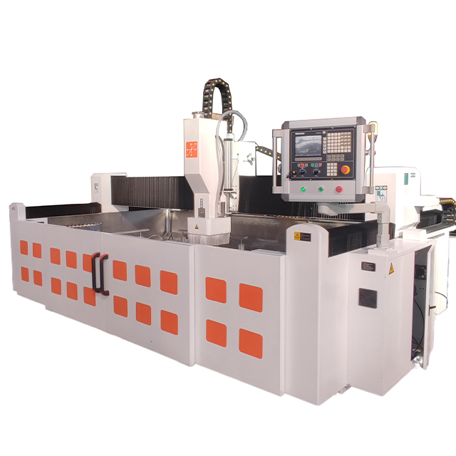 3 axis 4 axis atc countertop bridge saw waterjet 1500*3000mm stone marble cnc cutting machine