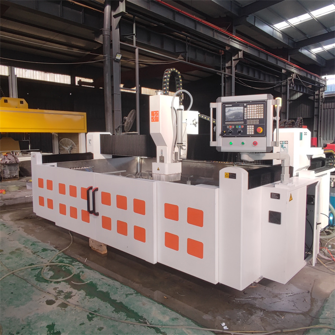 3 axis 4 axis atc countertop bridge saw waterjet 1500*3000mm stone marble cnc cutting machine