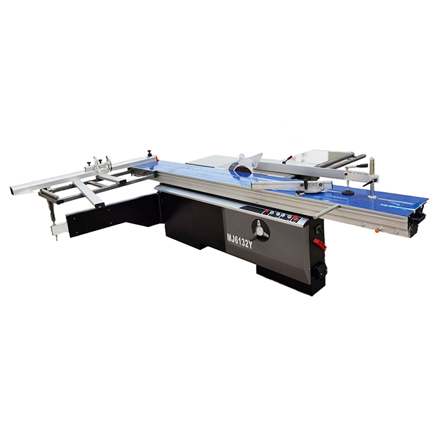 Computer sliding table woodworking cutting panel saw machine with 45 Degree